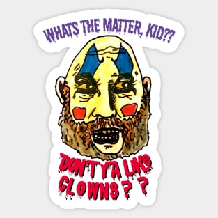 CAPTAIN SPAULDING Sticker